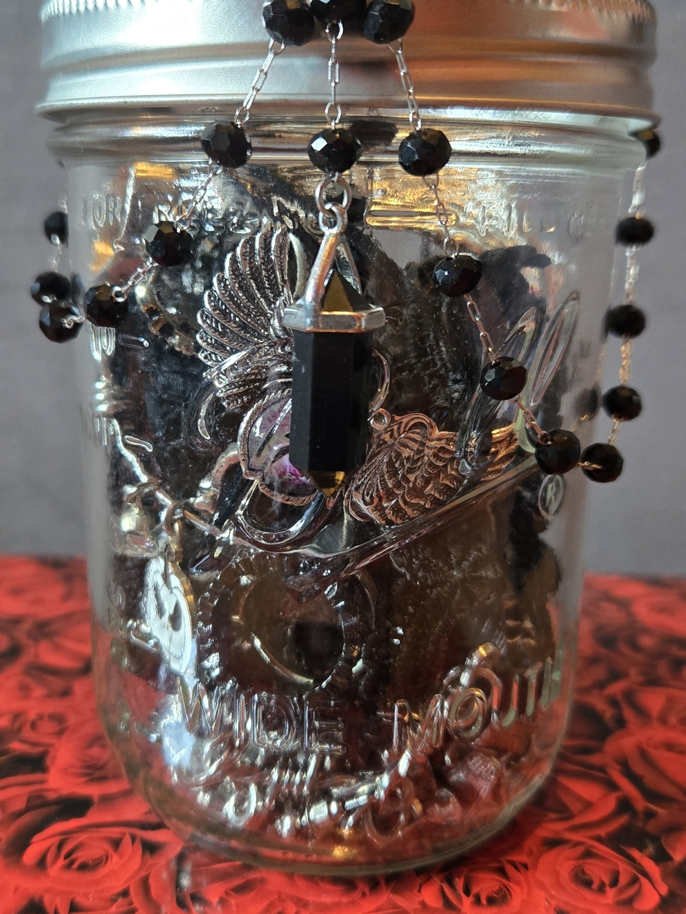 Gothic Mystery Jewelry Jar